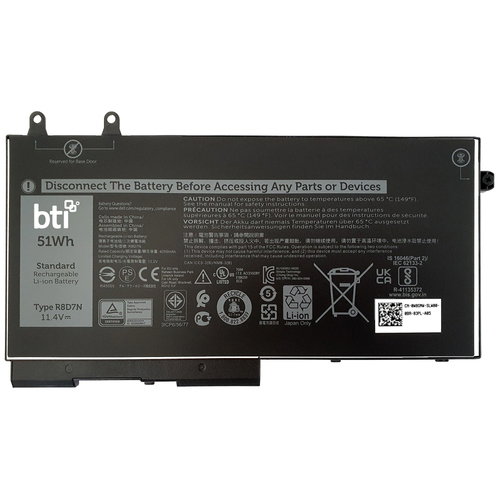 BTI LATITUDE 5420 RUGGED - BATTERY 11.4V 51WH 3 CELLS