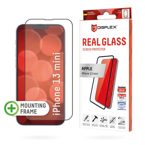 DISPLEX REAL GLASS FULL COVER - F/ APPLE IPHONE 13 MINI