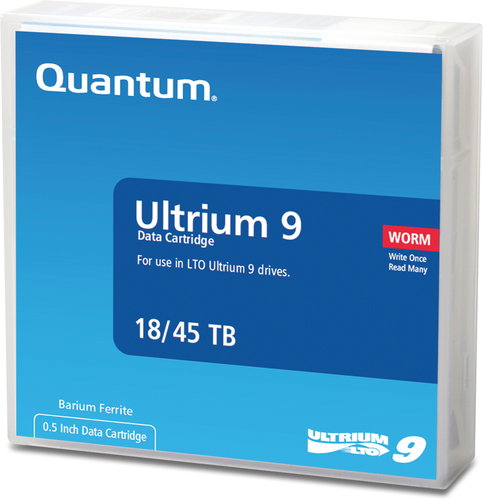 DATA CARTRIDGE LTO-9 WORM - UNLABELED