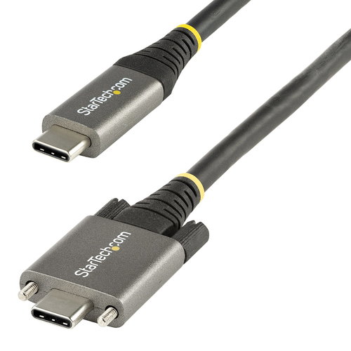 3FT SIDE SCREW LOCKING USB C - .
