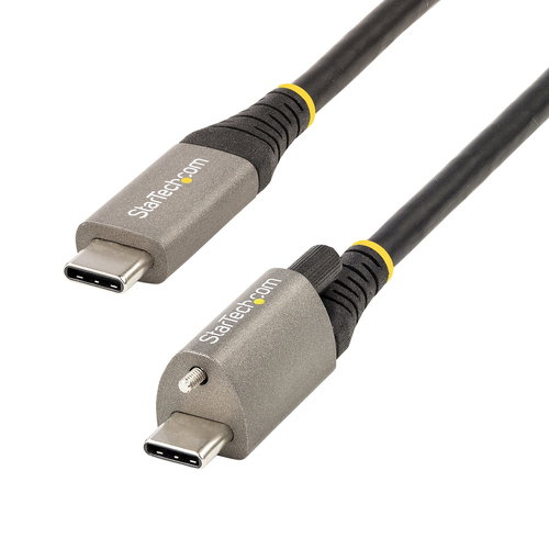 3FT TOP SCREW LOCKING USB C - .