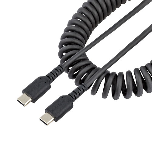 USB C CHARGING CABLE COILED - .