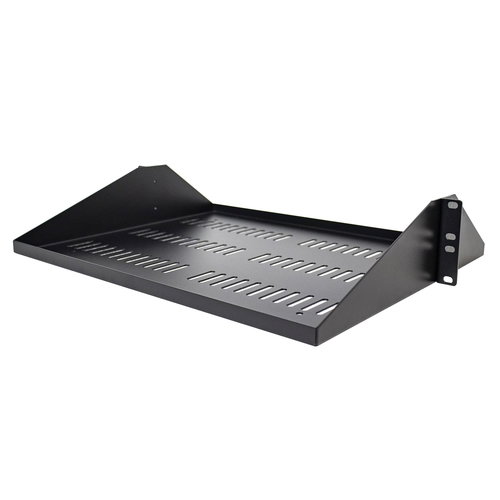 2U VENTED SHELF 14IN - IN(35.6CM) DEEP 2U SHELF - VENTE