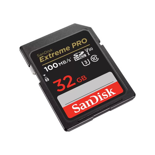 EXTREME PRO 32GB SDHC MEMORY - CARD 100MB/S 90MB/S UHS-I CLASS
