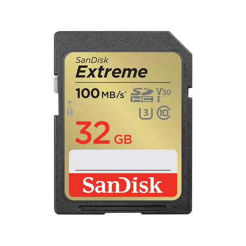 EXTREME 32GB MEMORY CARD UP TO - 100MB/S UHS-I CLASS 10 U3 V30