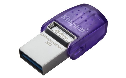 64GB DT MICRODUO 3C 200MB/S DUA - USB-A + USB-C