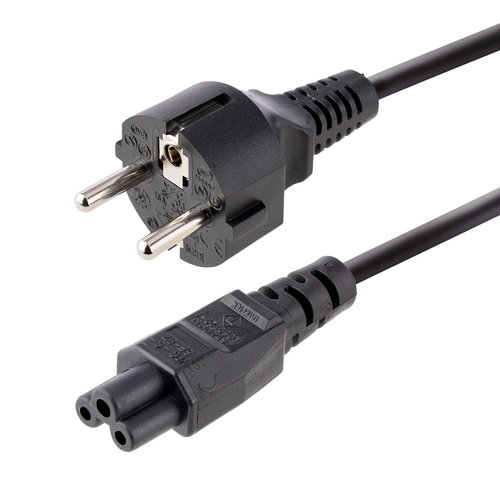 LAPTOP POWER CORD - 18 AWG - EU SCHUKO TO C5
