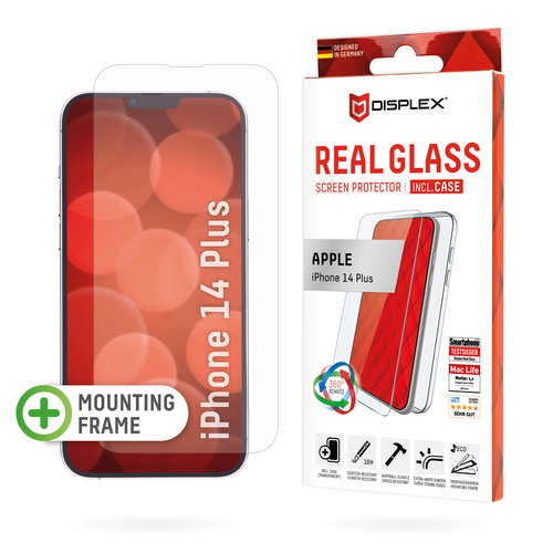 DISPLEX REAL GLASS + CASE - APPLE IPHONE 14 PLUS