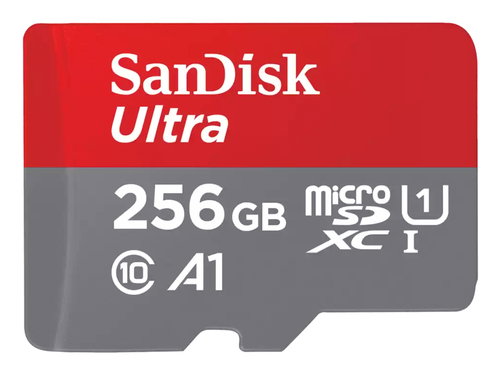 SANDISK ULTRA MICROSDXC 256GB + - SD ADAPTER 150MB/S A1 CLASS 10