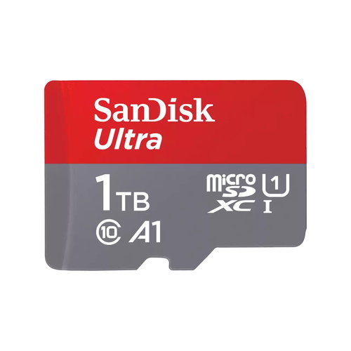 SANDISK ULTRA MICROSDXC 1TB + - SD ADAPTER 150MB/S A1 CLASS 10