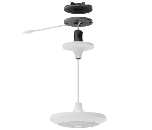 MIC POD PENDANT MOUNT-OFF-WHITE - ACC NUNCHUK IN-HOUSE/EMSWW-9004