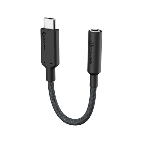 ELEMENTSPRO 10CM USB-C TO 3.5MM - AUDIO ADAPTER BLACK