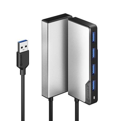 FUSION SWIFT 4-IN-1 HUB USB-A - SPACE GREY