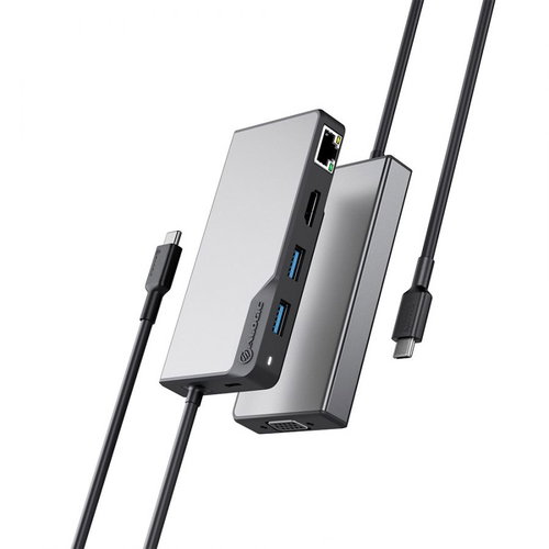 USB-C FUSION MAX 6-IN-1 HUB - SPACE GREY
