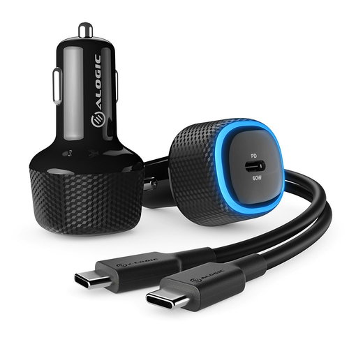 ALOGIC RAPID USB-C LAPTOP CAR C - 60W PD FOR LAPTOPS TABLETS PHON