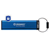 32GB IRONKEY KEYPAD 200 AES-256 - ENCRYP FIPS 140-3 LVL 3(PENDING)