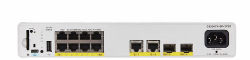 CATALYST 9000 COMPACT SWITCH 8 - PORT POE+ 240W ADV