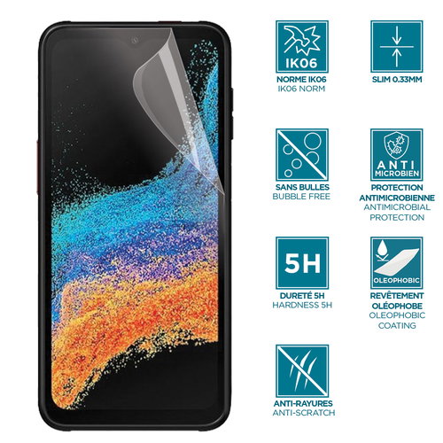 SCREEN PROTEC. ANTI-SHOCK IK06 - CLEAR GALAXY XCOVER 6 PRO 6.6IN