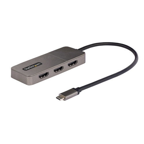 3-PORT USB-C MST HUB 4K 60HZ - TRIPLE 4K 60HZ WINDOWS ONLY