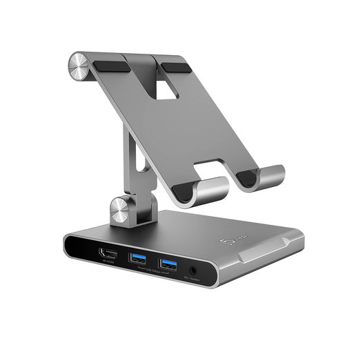 MULTI-ANGLE STAND WITH DOCKING - STATION FOR IPAD PRO SPACE GREY