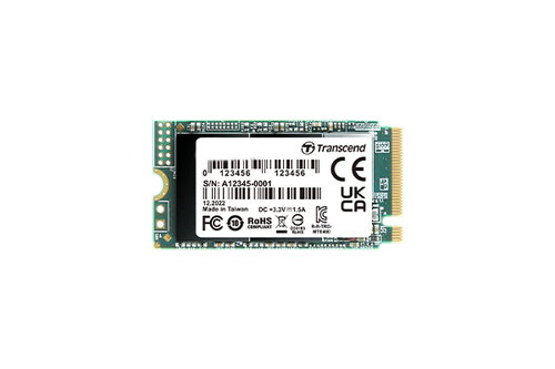 SSD 512GB M.2 2242PCIE - GEN3X4 NVME 3D TLC DRAM-LESS