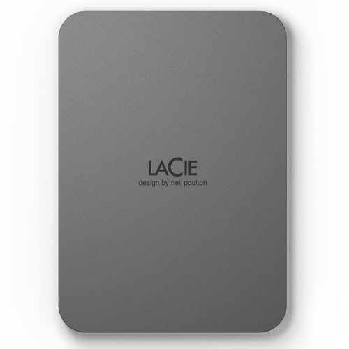 LACIE MOBILE DRIVE 4TB USB 3.1 - USB TYPE C SPACE GRAY SECURE