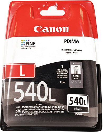BLACK L INK CARTRIDGE/PG-540L -