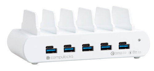 5 PORTS USB CHARGING DOCK - STATION WITH EU PLUG