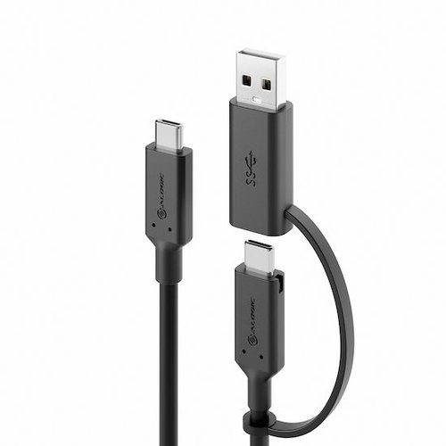 ALOGIC ELEMENTS SERIES USB-C TO - USB-A ADAPTER 1.2M MALE-MALE 5A/