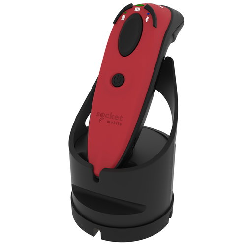 DURASCAN D720 LINEAR BARCODE+QR - CODE READER RED + CHARGING DOCK