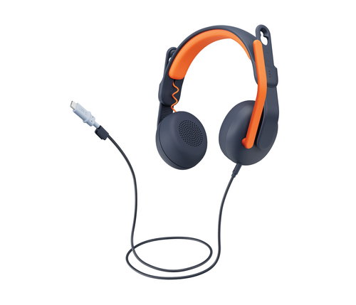 ZONE LEARN - CLASSIC BLUE - WW-9006 ON EAR USB-C