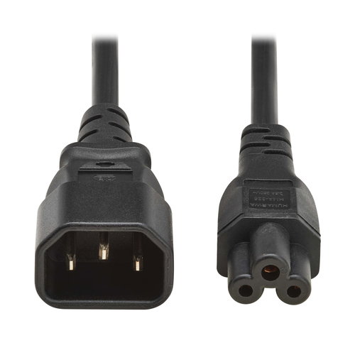 POWER CABLE C14 TO C5 H05VV-F - 2.5A 2M