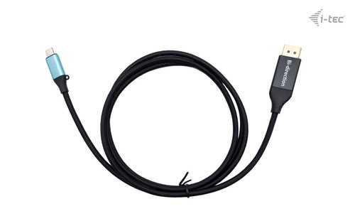 I-TEC USB-C DP CABLE ADAPTER - BI-DIRECTIONAL 8K/30HZ 150CM