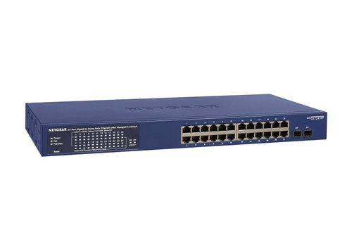 24-P. GB SMART MGD PRO SWITCH - WITH POE+ 2 SFP GBIC