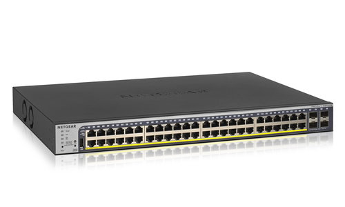 52-PORT GB POE+ SMART SW 4SFP - 48X 1G POE + 4X SFP