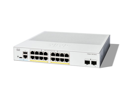 CATALYST 1300 16-PORT GE POE - 2X1G SFP