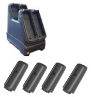 MC22/MC27 BATTERY POWER KIT - INCLUDES 4-SLOT BATTERY CHARGER