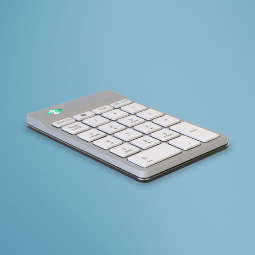 R-GO TOOLS NUMPAD BREAK WHITE - BLUETOOTH NUMERIC KEYBOARD