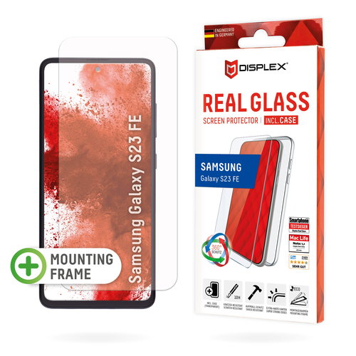 DISPLEX REAL GLASS + CASE - SAMSUNG GALAXY S23 FE