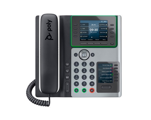 POLY EDGE E450 IP PHONE AND - POE-ENABLED