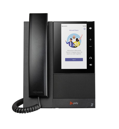 CCX 505 MEDIA PHONE TEAMS POE -