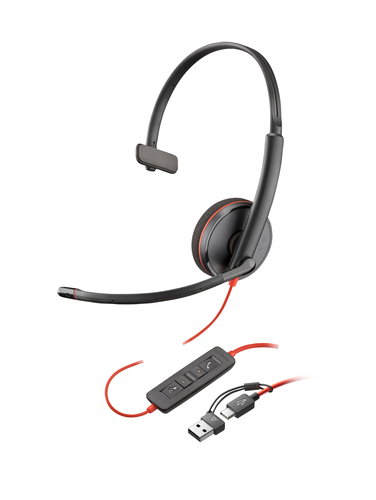 POLY BW 3210 USB-C HS +USB-C/A - (BULK)