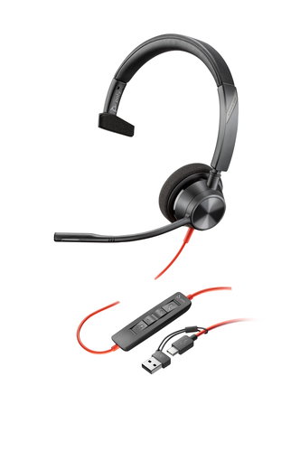 POLY BW 3310 MONO USB-C HS - +USB-C/A