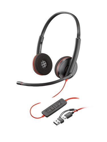 POLY BW 3220 USB-C HS +USB-C/A - (BULK)