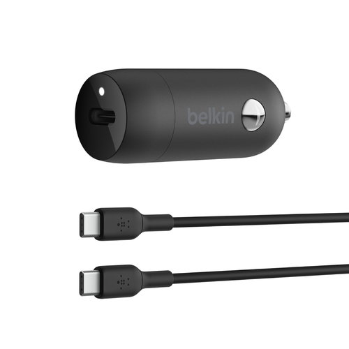 30W USB-C CAR CHARGER + CABLE -
