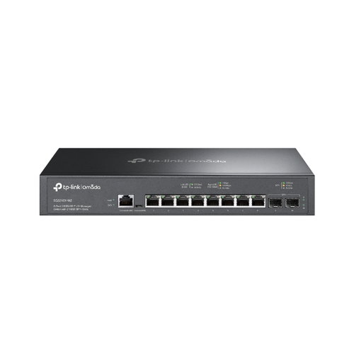 OMADA 8-PORT L2+ SWITCH - 8X 2.5GBASE-T + 2X SFP+