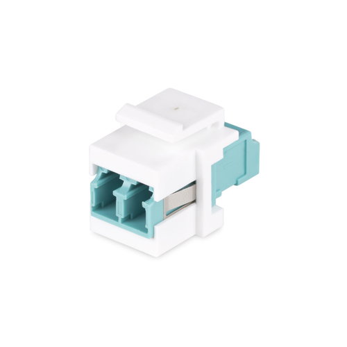 LC TO LC KEYSTONE COUPLER - LC/LC FIBER KEYSTONE COUPLER