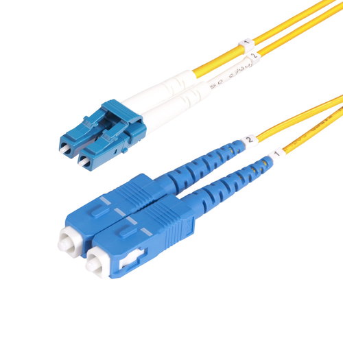 5M LC TO SC OS2 FIBER CABLE - OS2/UPC/DUPLEX/LSZH
