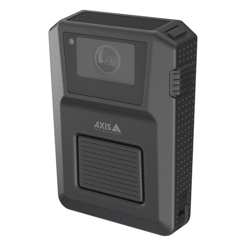 AXIS W120 BODY WORN CAMERA - BLACK FULLY CONNECTED WEARABLE C