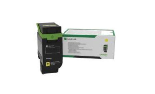 RETURN PROG TONER CARTRIDGE - YELLOW 47.7K PGS F/CS963CX96X